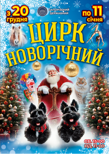 Цирк новорічний!