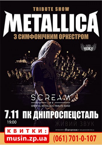 Metallica с симфоническим оркестром. Tribute Show Metallica с симфоническим оркестром. Tribute Show